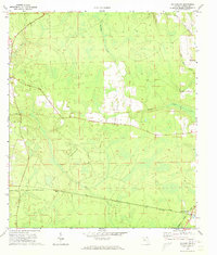 Hilliard SW 1970 topographic map thumbnail
