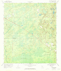 Hilliardville 1969 topographic map thumbnail
