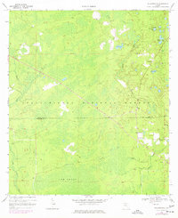 Hilliardville 1969 topographic map thumbnail