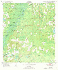 Hinsons Cross Roads 1949 topographic map thumbnail