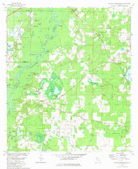 Hinsons Crossroads 1982 topographic map thumbnail