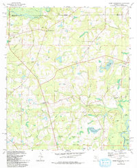 Hobbs Crossroads 1982 topographic map thumbnail