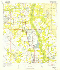 Homeland 1952 topographic map thumbnail