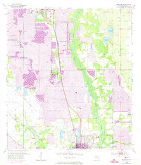 Homeland 1952 topographic map thumbnail