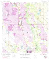 Homeland 1952 topographic map thumbnail