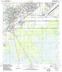 Homestead 1988 topographic map thumbnail