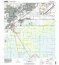 Homestead 1994 topographic map thumbnail