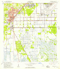 Homestead 1956 topographic map thumbnail