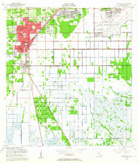 Homestead 1956 topographic map thumbnail