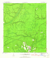 Hosford 1945 topographic map thumbnail
