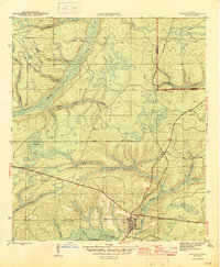 Hosford 1945 topographic map thumbnail