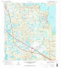 Howey In The Hills 1969 topographic map thumbnail