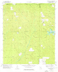 Hurricane Lake 1973 topographic map thumbnail