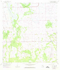 Immokalee SW 1958 topographic map thumbnail