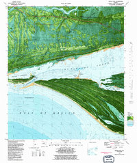 Indian Pass 1982 topographic map thumbnail