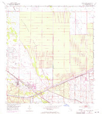 Indian Town 1953 topographic map thumbnail