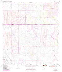 Indiantown NW 1953 topographic map preview
