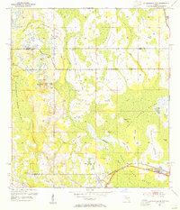 Intercession City 1953 topographic map thumbnail