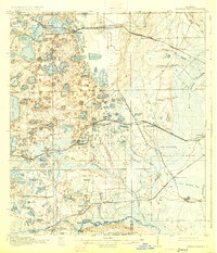Interlachen 1916 topographic map thumbnail