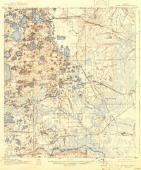 Interlachen 1916 topographic map preview