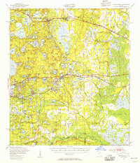 Interlachen 1949 topographic map thumbnail