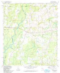 Izagora 1982 topographic map thumbnail