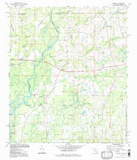 Izagora 1994 topographic map thumbnail
