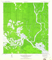 Jackson River 1945 topographic map preview
