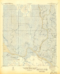 Jackson River 1945 topographic map preview