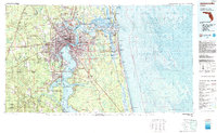 Jacksonville 1977 topographic map preview