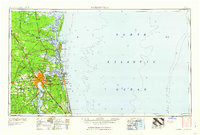Jacksonville 1960 topographic map preview