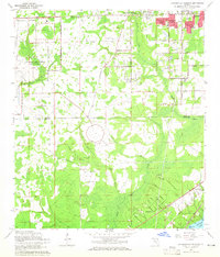Jacksonville Heights 1964 topographic map thumbnail