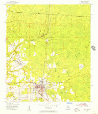 Jasper 1955 topographic map thumbnail