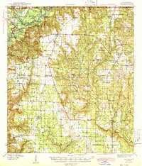 Jay 1943 topographic map thumbnail