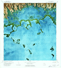 Joe Bay 1972 topographic map thumbnail