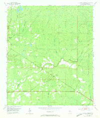 Johnson Hammock 1954 topographic map thumbnail