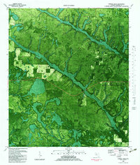 Juniper Creek 1982 topographic map thumbnail