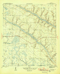 Juniper Creek 1945 topographic map thumbnail