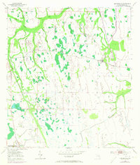Kenansville 1953 topographic map thumbnail