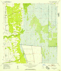 Kenansville NE 1953 topographic map thumbnail
