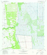 Kenansville NE 1953 topographic map thumbnail