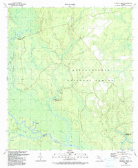 Kennedy Creek 1990 topographic map thumbnail