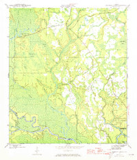 Kennedy Creek 1945 topographic map thumbnail