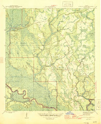 Kennedy Creek 1945 topographic map thumbnail