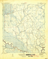 Kennedy Creek 1945 topographic map thumbnail