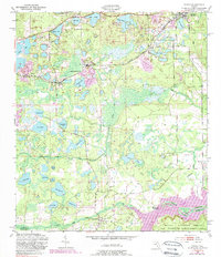 Keuka 1949 topographic map thumbnail