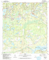 Keuka 1993 topographic map thumbnail