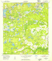 Keuka 1949 topographic map thumbnail