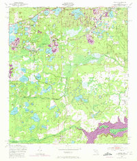 Keuka 1949 topographic map thumbnail