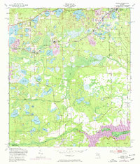 Keuka 1949 topographic map thumbnail